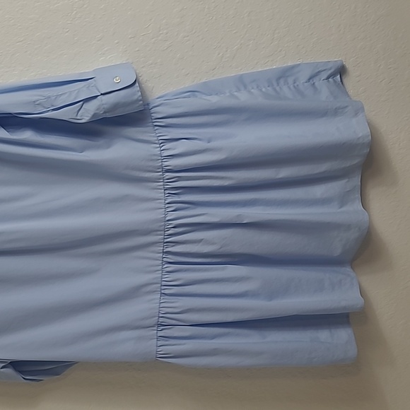 The Shirt Light Blue Button-Up Dress Size L - Picture 9 of 11